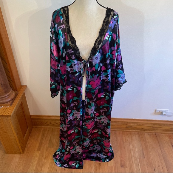 serenada Intimates & Sleepwear Serenada Floral Print Robe Size 4x